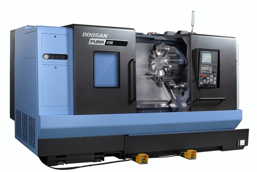 LATHE - DN Solutions - PUMA 4100MC - DN Solutions-Fanuc i-Plus